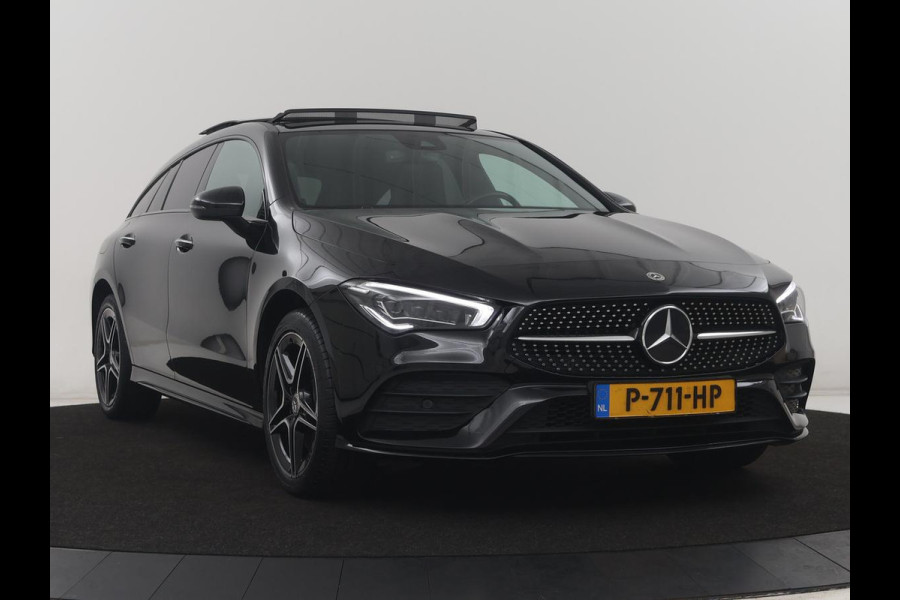 Mercedes-Benz CLA-Klasse Shooting Brake 250 e Business Solution AMG Limited | SOH 91,7% | Panoramadak | Leder/alcantara | Stoelverwarming | Camera | Park assist | Sfeerverlichting | Carplay | Climate control