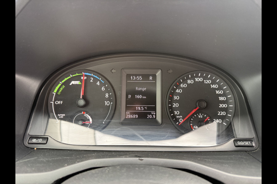 Volkswagen E-Caddy 37kWh 113PK L2H1 Elektrisch Caddy ABT Maxi 37,3kWh 159km WLTP Trekhaak Lichmetalen Velgen Airco Stoelverwarming Apple Carplay Pa