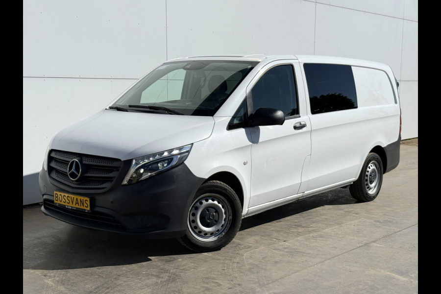 Mercedes-Benz Vito 114 1.9 CDI 136PK Dubbele Cabine L2H1 5 Stoelen Climate Control Cruise Control Trekhaak Carplay Camera