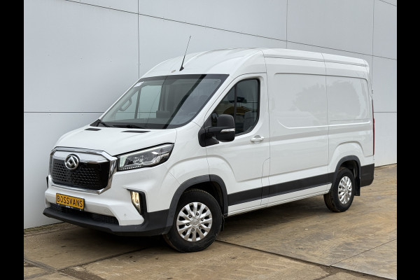 Maxus eDeliver 9 72kWh 204PK L2H2 280km Stad WLTP Snelladen LED Carplay Cruise control Camera Airco Parkeersensoren v+a