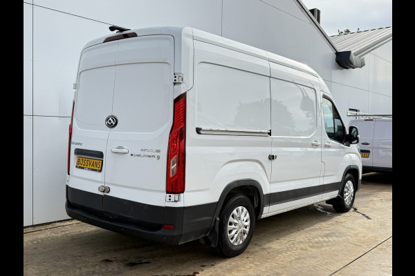 Maxus eDeliver 9 72kWh 204PK L2H2 280km Stad WLTP Snelladen LED Carplay Cruise control Camera Airco Parkeersensoren v+a