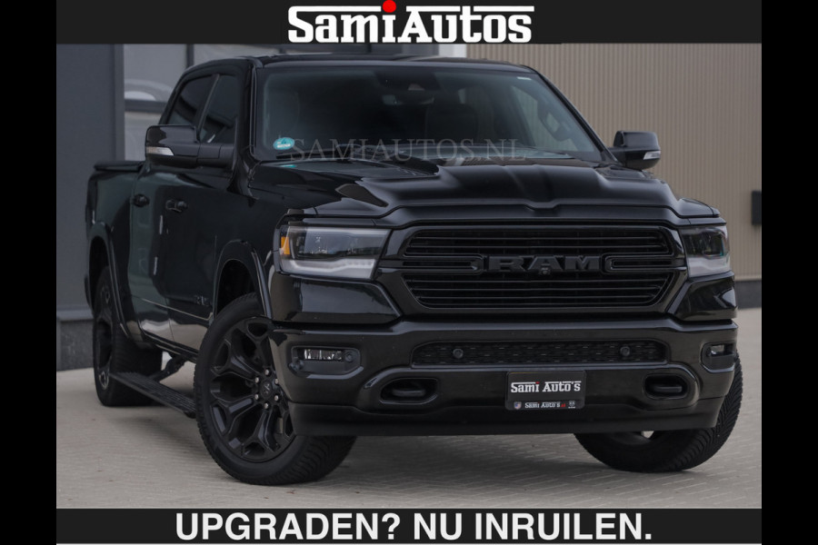 Dodge Ram SPORT | BTW VRIJ | FULL | 360 CAMERA | ADAPTIVE CRUISE | LIMITED WHEELS | PANO DAK | NIGHT EDITION | 5.7 V8 | CREW CAB | DUBBELE CABINE | 5 PERSOONS | DC | MARGE BTW VRIJ |