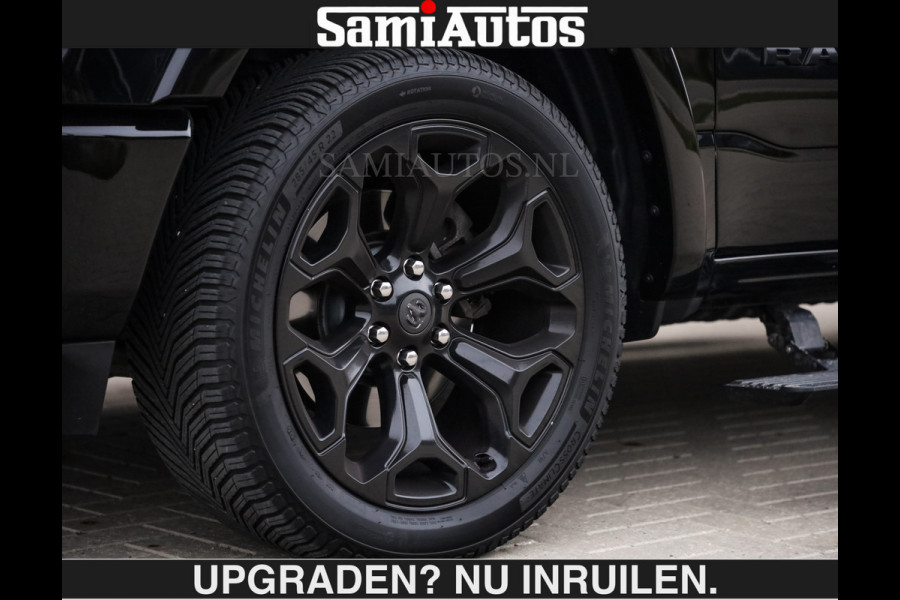 Dodge Ram SPORT | BTW VRIJ | FULL | 360 CAMERA | ADAPTIVE CRUISE | LIMITED WHEELS | PANO DAK | NIGHT EDITION | 5.7 V8 | CREW CAB | DUBBELE CABINE | 5 PERSOONS | DC | MARGE BTW VRIJ |