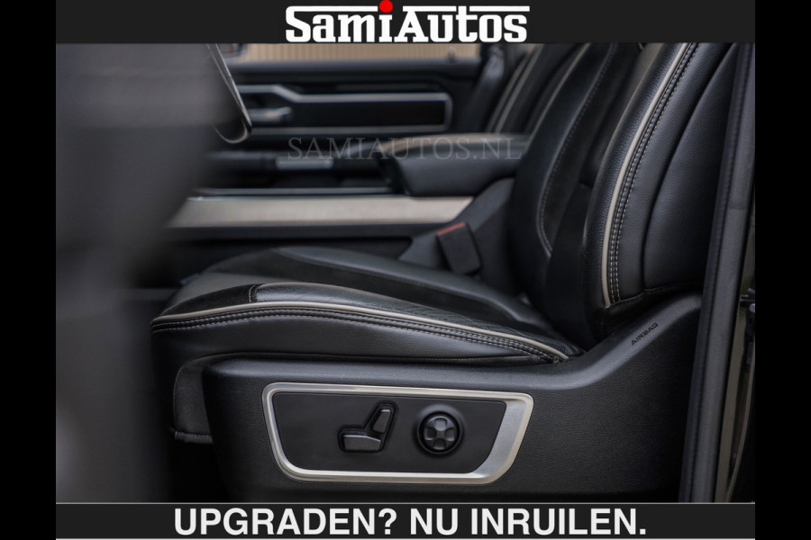Dodge Ram SPORT | BTW VRIJ | FULL | 360 CAMERA | ADAPTIVE CRUISE | LIMITED WHEELS | PANO DAK | NIGHT EDITION | 5.7 V8 | CREW CAB | DUBBELE CABINE | 5 PERSOONS | DC | MARGE BTW VRIJ |