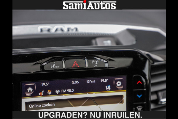 Dodge Ram SPORT | BTW VRIJ | FULL | 360 CAMERA | ADAPTIVE CRUISE | LIMITED WHEELS | PANO DAK | NIGHT EDITION | 5.7 V8 | CREW CAB | DUBBELE CABINE | 5 PERSOONS | DC | MARGE BTW VRIJ |