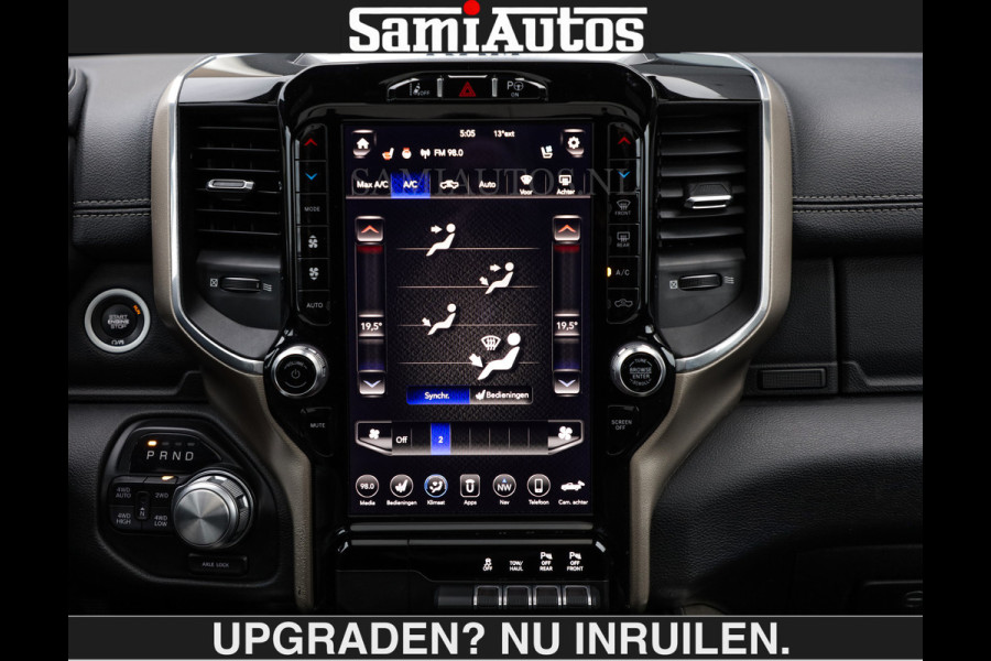 Dodge Ram SPORT | BTW VRIJ | FULL | 360 CAMERA | ADAPTIVE CRUISE | LIMITED WHEELS | PANO DAK | NIGHT EDITION | 5.7 V8 | CREW CAB | DUBBELE CABINE | 5 PERSOONS | DC | MARGE BTW VRIJ |