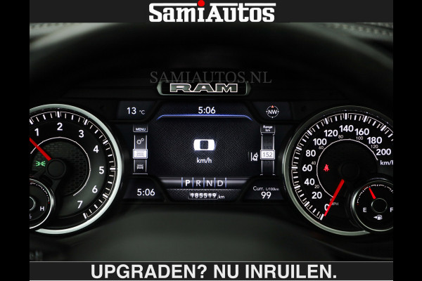 Dodge Ram SPORT | BTW VRIJ | FULL | 360 CAMERA | ADAPTIVE CRUISE | LIMITED WHEELS | PANO DAK | NIGHT EDITION | 5.7 V8 | CREW CAB | DUBBELE CABINE | 5 PERSOONS | DC | MARGE BTW VRIJ |