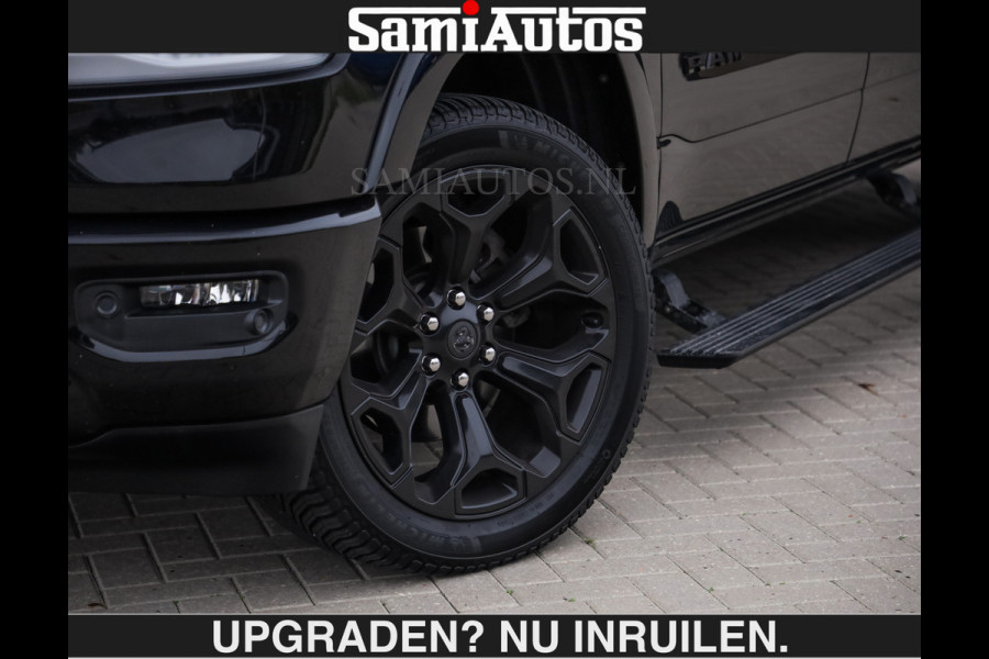 Dodge Ram SPORT | BTW VRIJ | FULL | 360 CAMERA | ADAPTIVE CRUISE | LIMITED WHEELS | PANO DAK | NIGHT EDITION | 5.7 V8 | CREW CAB | DUBBELE CABINE | 5 PERSOONS | DC | MARGE BTW VRIJ |