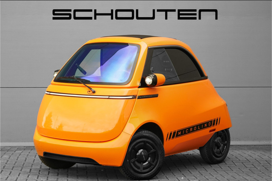 MICRO Microlino Dolce 15 kWh Schuifdak 230KM Actieradius Micro Box