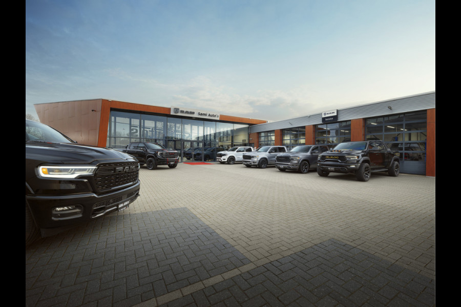 Dodge Ram SPORT | BTW VRIJ | FULL | 360 CAMERA | ADAPTIVE CRUISE | LIMITED WHEELS | PANO DAK | NIGHT EDITION | 5.7 V8 | CREW CAB | DUBBELE CABINE | 5 PERSOONS | DC | MARGE BTW VRIJ |