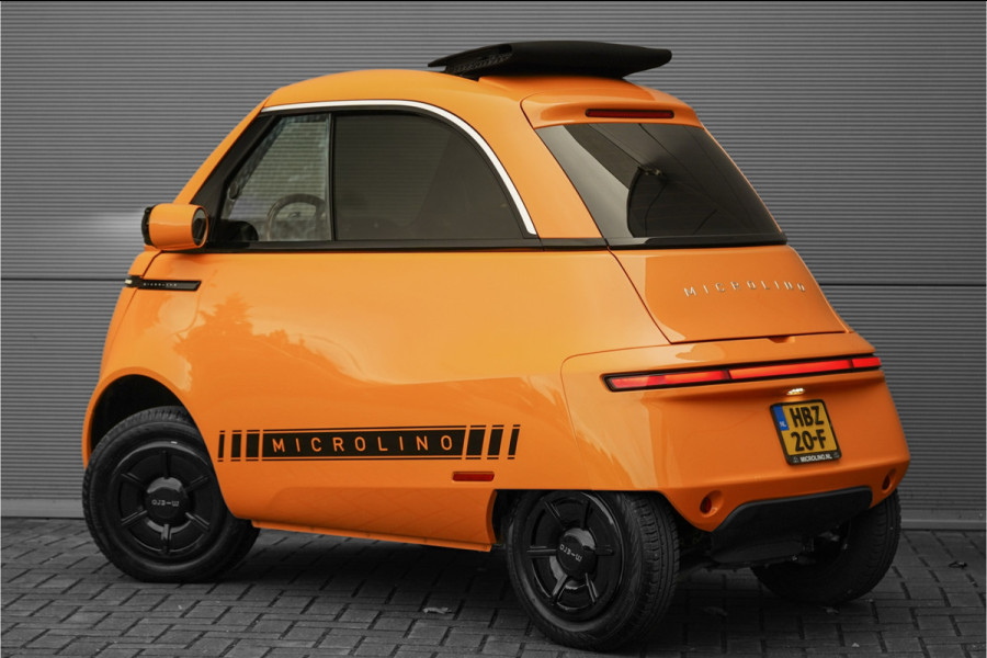 MICRO Microlino Dolce 15 kWh Schuifdak 230KM Actieradius Micro Box