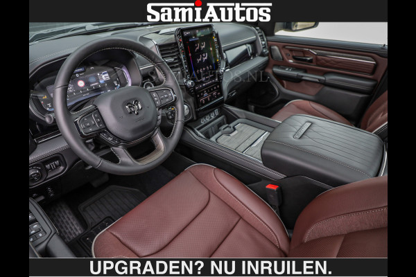 Dodge Ram LIMITED 5.7 V8 HEMI | € 79.950 excl excl | MAXIMAAL UITGERUST | NIEUWE KLEUR Forged Blue Metallic met Ebony Red interior seats | DUBBELE CABINE | 5 PERSOONS | DC | Allernieuwste Limited in nieuwe kleur Forged Blue  – volledig uitgerust met alle opties.