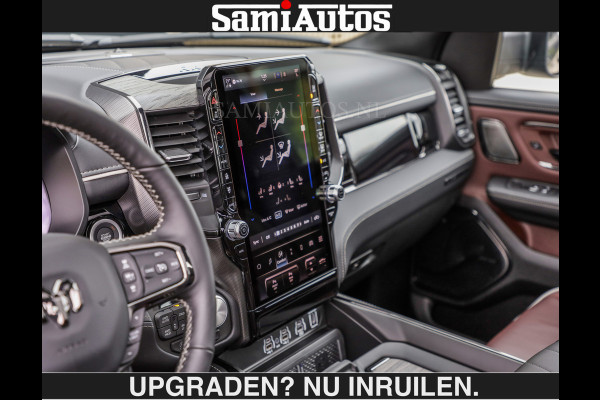 Dodge Ram LIMITED 5.7 V8 HEMI | € 79.950 excl excl | MAXIMAAL UITGERUST | NIEUWE KLEUR Forged Blue Metallic met Ebony Red interior seats | DUBBELE CABINE | 5 PERSOONS | DC | Allernieuwste Limited in nieuwe kleur Forged Blue  – volledig uitgerust met alle opties.