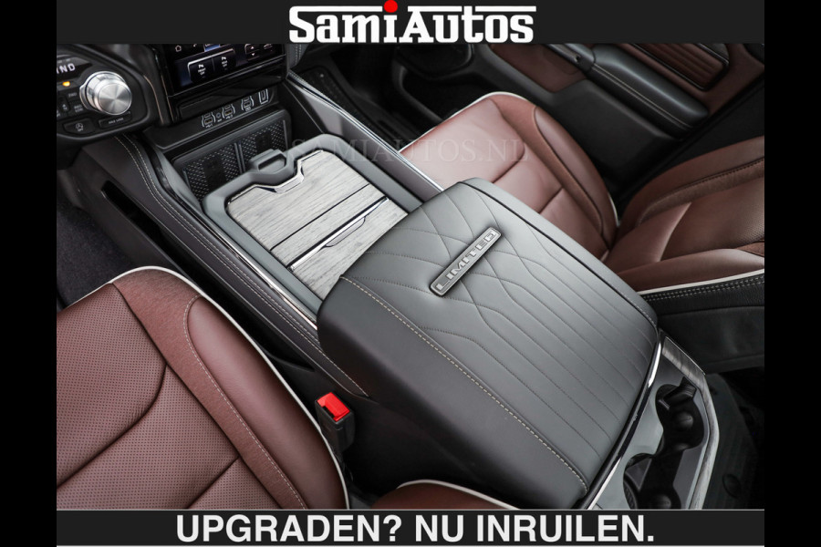 Dodge Ram LIMITED 5.7 V8 HEMI | € 79.950 excl excl | MAXIMAAL UITGERUST | NIEUWE KLEUR Forged Blue Metallic met Ebony Red interior seats | DUBBELE CABINE | 5 PERSOONS | DC | Allernieuwste Limited in nieuwe kleur Forged Blue  – volledig uitgerust met alle opties.