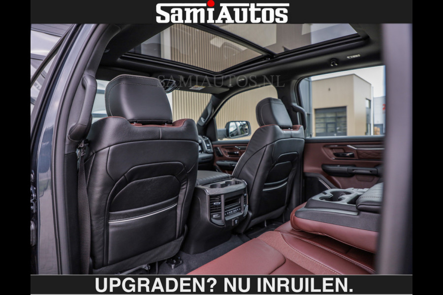 Dodge Ram LIMITED 5.7 V8 HEMI | € 79.950 excl excl | MAXIMAAL UITGERUST | NIEUWE KLEUR Forged Blue Metallic met Ebony Red interior seats | DUBBELE CABINE | 5 PERSOONS | DC | Allernieuwste Limited in nieuwe kleur Forged Blue  – volledig uitgerust met alle opties.