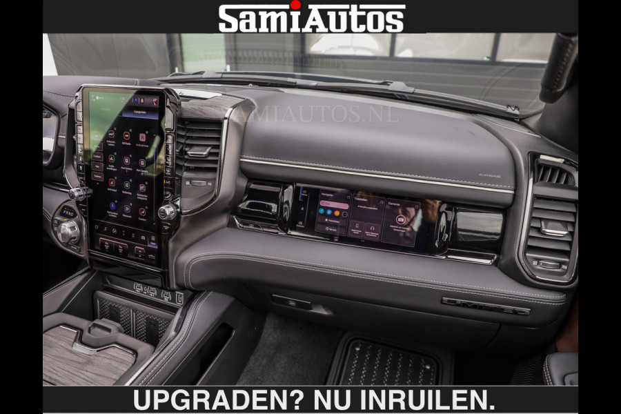 Dodge Ram LIMITED 5.7 V8 HEMI | € 79.950 excl excl | MAXIMAAL UITGERUST | NIEUWE KLEUR Forged Blue Metallic met Ebony Red interior seats | DUBBELE CABINE | 5 PERSOONS | DC | Allernieuwste Limited in nieuwe kleur Forged Blue  – volledig uitgerust met alle opties.