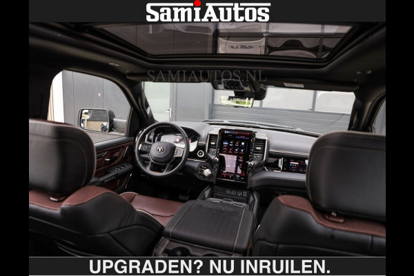 Dodge Ram LIMITED 5.7 V8 HEMI | € 79.950 excl excl | MAXIMAAL UITGERUST | NIEUWE KLEUR Forged Blue Metallic met Ebony Red interior seats | DUBBELE CABINE | 5 PERSOONS | DC | Allernieuwste Limited in nieuwe kleur Forged Blue  – volledig uitgerust met alle opties.
