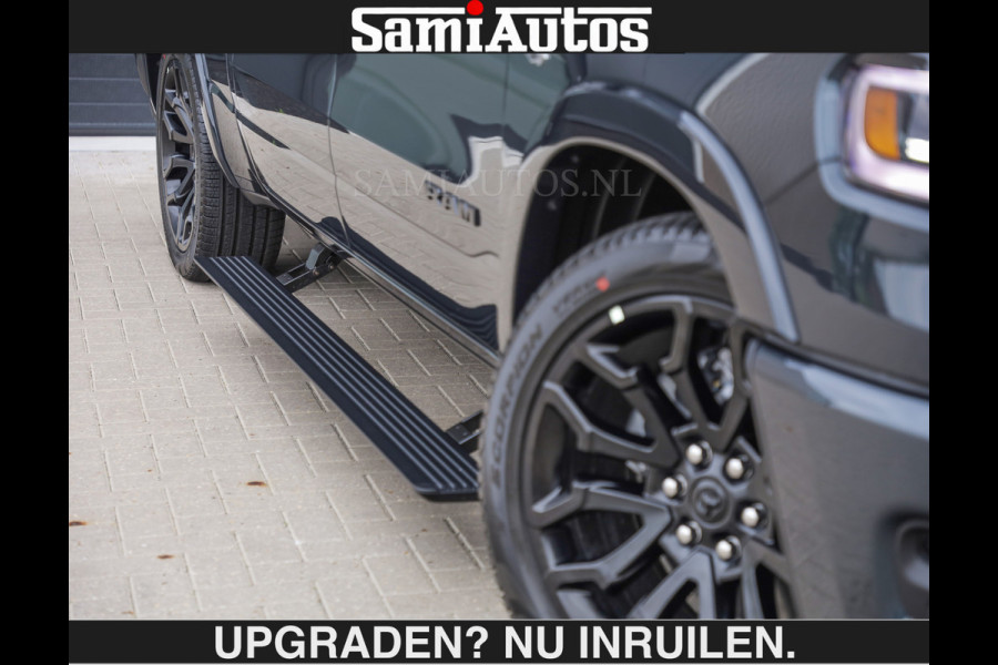 Dodge Ram LIMITED 5.7 V8 HEMI | € 79.950 excl excl | MAXIMAAL UITGERUST | NIEUWE KLEUR Forged Blue Metallic met Ebony Red interior seats | DUBBELE CABINE | 5 PERSOONS | DC | Allernieuwste Limited in nieuwe kleur Forged Blue  – volledig uitgerust met alle opties.