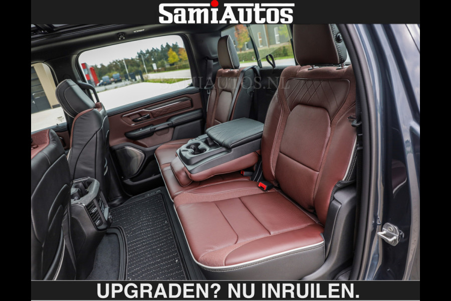 Dodge Ram LIMITED 5.7 V8 HEMI | € 79.950 excl excl | MAXIMAAL UITGERUST | NIEUWE KLEUR Forged Blue Metallic met Ebony Red interior seats | DUBBELE CABINE | 5 PERSOONS | DC | Allernieuwste Limited in nieuwe kleur Forged Blue  – volledig uitgerust met alle opties.