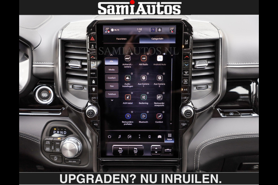 Dodge Ram LIMITED 5.7 V8 HEMI | € 79.950 excl excl | MAXIMAAL UITGERUST | NIEUWE KLEUR Forged Blue Metallic met Ebony Red interior seats | DUBBELE CABINE | 5 PERSOONS | DC | Allernieuwste Limited in nieuwe kleur Forged Blue  – volledig uitgerust met alle opties.