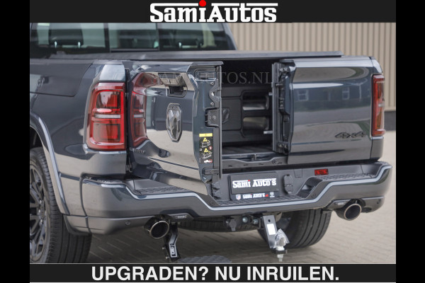 Dodge Ram LIMITED 5.7 V8 HEMI | € 79.950 excl excl | MAXIMAAL UITGERUST | NIEUWE KLEUR Forged Blue Metallic met Ebony Red interior seats | DUBBELE CABINE | 5 PERSOONS | DC | Allernieuwste Limited in nieuwe kleur Forged Blue  – volledig uitgerust met alle opties.