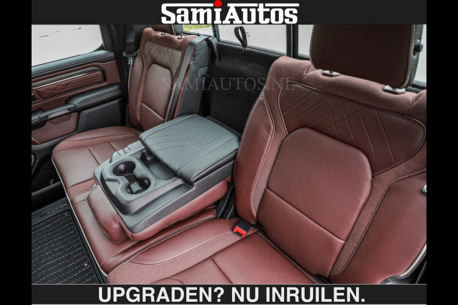 Dodge Ram LIMITED 5.7 V8 HEMI | € 79.950 excl excl | MAXIMAAL UITGERUST | NIEUWE KLEUR Forged Blue Metallic met Ebony Red interior seats | DUBBELE CABINE | 5 PERSOONS | DC | Allernieuwste Limited in nieuwe kleur Forged Blue  – volledig uitgerust met alle opties.