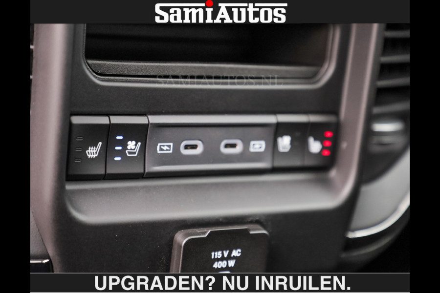 Dodge Ram LIMITED 5.7 V8 HEMI | € 79.950 excl excl | MAXIMAAL UITGERUST | NIEUWE KLEUR Forged Blue Metallic met Ebony Red interior seats | DUBBELE CABINE | 5 PERSOONS | DC | Allernieuwste Limited in nieuwe kleur Forged Blue  – volledig uitgerust met alle opties.