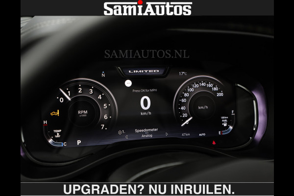 Dodge Ram LIMITED 5.7 V8 HEMI | € 79.950 excl excl | MAXIMAAL UITGERUST | NIEUWE KLEUR Forged Blue Metallic met Ebony Red interior seats | DUBBELE CABINE | 5 PERSOONS | DC | Allernieuwste Limited in nieuwe kleur Forged Blue  – volledig uitgerust met alle opties.