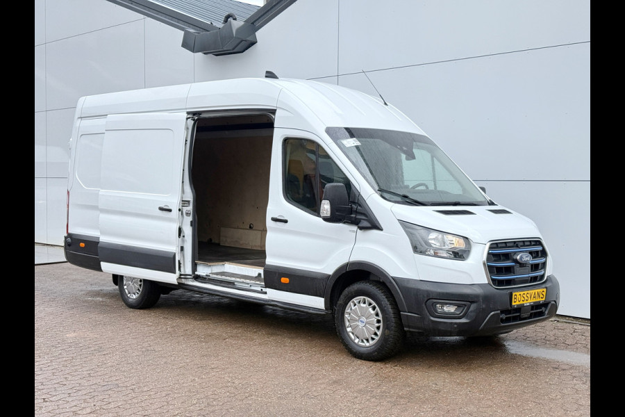 Ford E-Transit 68kWh 184PK L4H3 317km WLTP 94.9% (SOH) BEV Snelladen Carplay Climate control Camera Parkeersensoren v+a Stoelverwarming