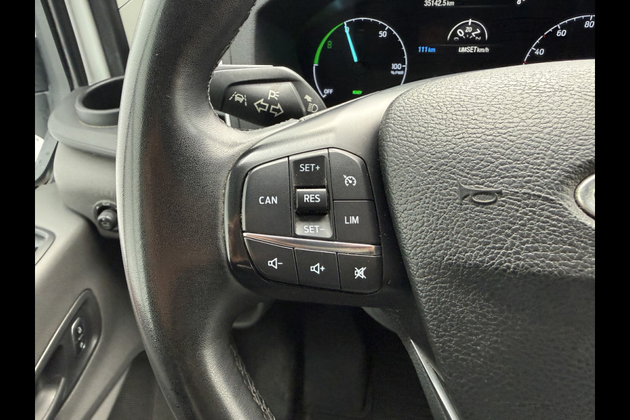 Ford E-Transit 68kWh 184PK L4H3 317km WLTP 94.9% (SOH) BEV Snelladen Carplay Climate control Camera Parkeersensoren v+a Stoelverwarming