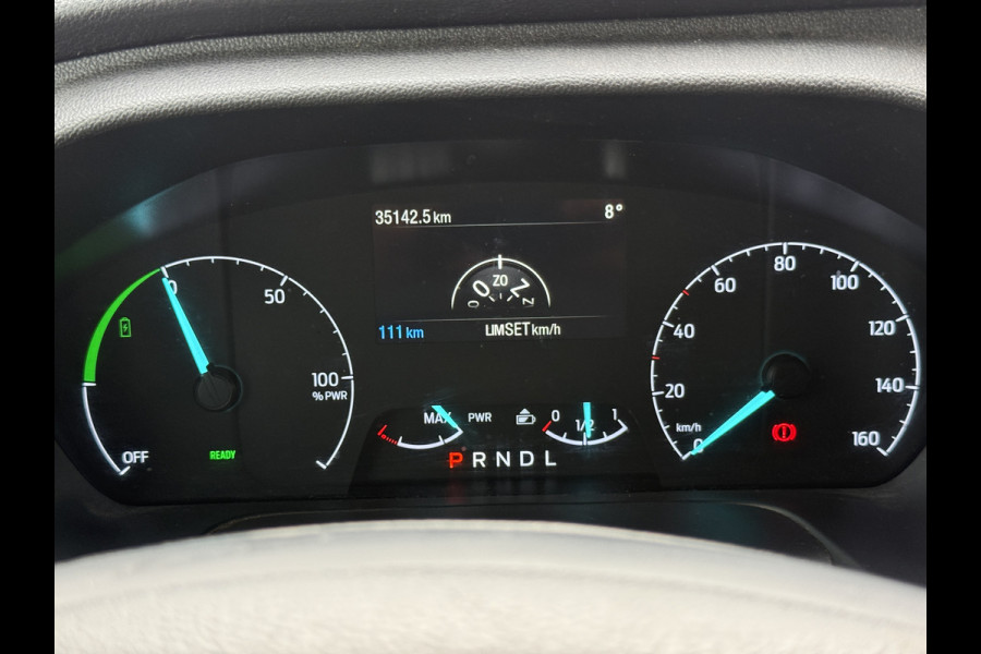 Ford E-Transit 68kWh 184PK L4H3 317km WLTP 94.9% (SOH) BEV Snelladen Carplay Climate control Camera Parkeersensoren v+a Stoelverwarming