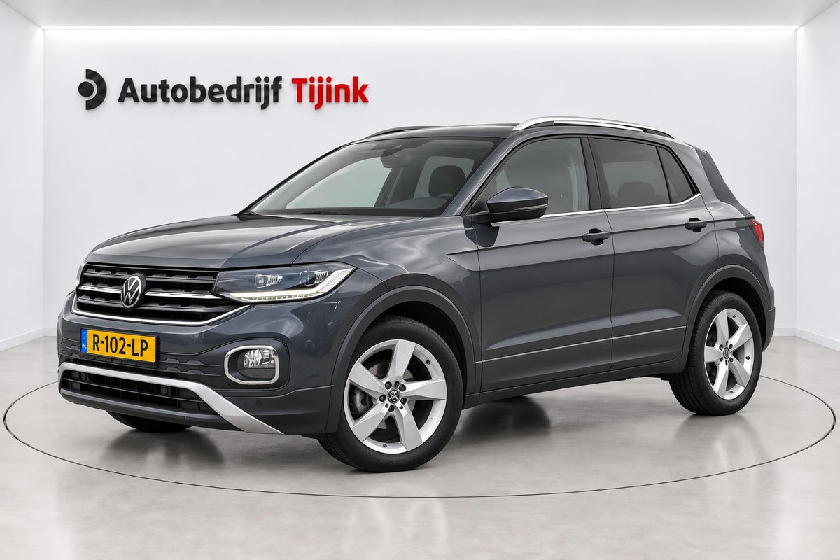 Volkswagen T-Cross 1.0 TSI Style | Automaat | LED | Trekhaak | Virtual | PDC | Climatronic | App-connect |