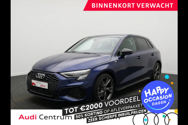 Audi A3 Sportback 35 TFSI S edition 150pk | Apple Carplay/Android Auto | Cruise control adaptief | Full-LED koplampen | Navigatiesysteem | Voorstoelen verwarmd | Lichtmetalen velgen 18",