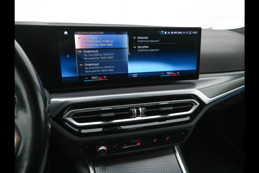 BMW 3-serie 320e M-Sportpack (Plug-in) (INCL.BTW) *LEATHER-MICROFIBRE | FULL-LED | SPORTSEATS | WIDESCREEN-DIGI-COCKPIT | AMBIENT-LIGHT | DAB+ | PRIVACY-GLASS | NAVI-FULLMAP | ECC | PDC | 18''ALU*