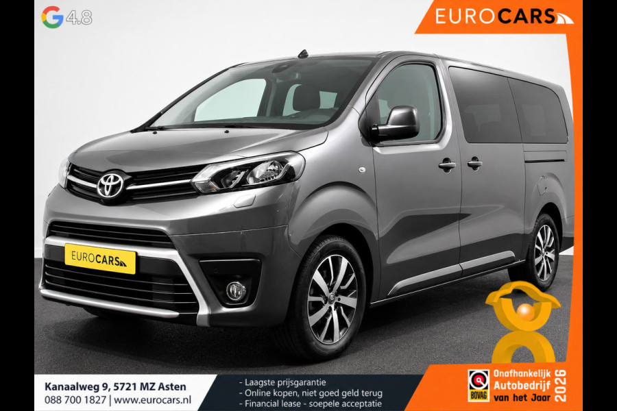 Toyota Proace Shuttle 2.0 145pk L3H1 Automaat Cool 9persoons PERSONENBUS Cool Long Climate Control Camera Dab Adaptive Cruise Control Stoelverwarming Lichtmetalen velgen