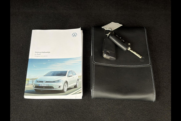 Volkswagen e-Golf E-DITION ✓SOH 90.63%✓2e Eigenaar✓Carplay✓Navi✓Clima✓Cruise✓Pdc V+A✓Lm velgen✓136pk✓Recent beurt gehad✓Weinig Km✓Zeer Zuinig✓N.A.P✓Apk tot 05-2028