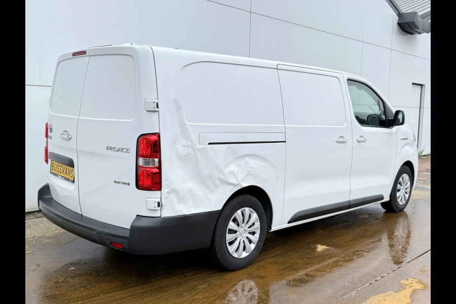 Toyota ProAce Electric 75kWh 136PK L3 XL Elektrisch 93.3% (SOH) 330km WLTP Snelladen Cruise Control Climate Control Carplay Navigatie 360° Cam