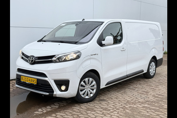 Toyota ProAce Electric 75kWh 136PK L3 XL Elektrisch 93.3% (SOH) 330km WLTP Snelladen Cruise Control Climate Control Carplay Navigatie 360° Cam