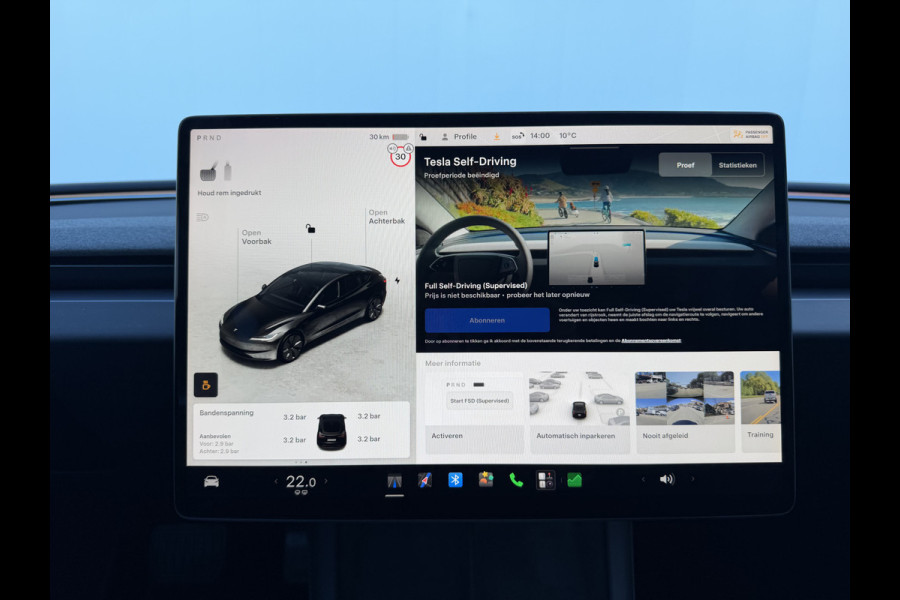 Tesla Model 3 RWD 60 kWh Pano Leer Stoelverw + Ventilatie Adap.Cruise Self-Drive Mogelijkheid Orig.NL!