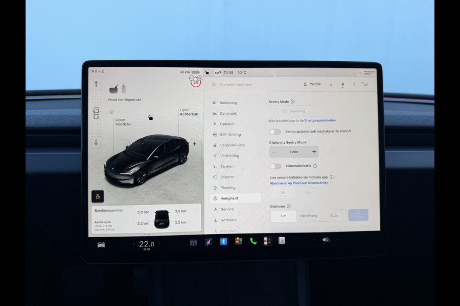 Tesla Model 3 RWD 60 kWh Pano Leer Stoelverw + Ventilatie Adap.Cruise Self-Drive Mogelijkheid Orig.NL!