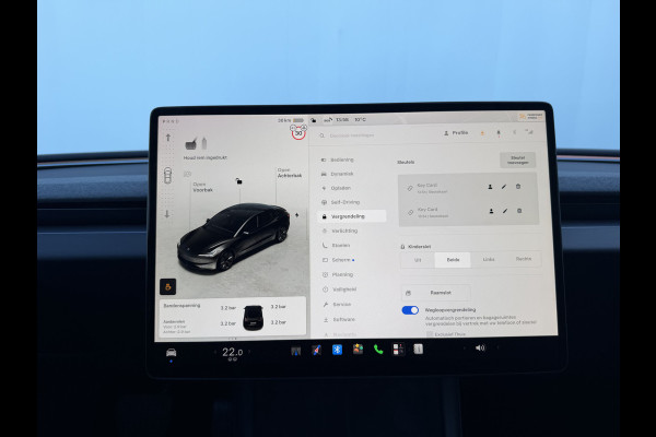 Tesla Model 3 RWD 60 kWh Pano Leer Stoelverw + Ventilatie Adap.Cruise Self-Drive Mogelijkheid Orig.NL!