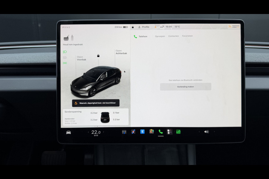 Tesla Model 3 RWD 60 kWh Pano Leer Stoelverw + Ventilatie Adap.Cruise Self-Drive Mogelijkheid Orig.NL!