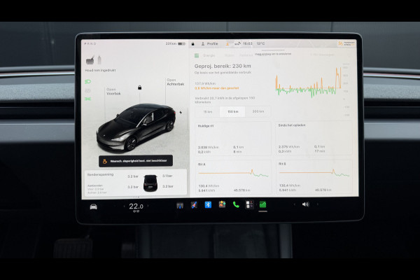Tesla Model 3 RWD 60 kWh Pano Leer Stoelverw + Ventilatie Adap.Cruise Self-Drive Mogelijkheid Orig.NL!