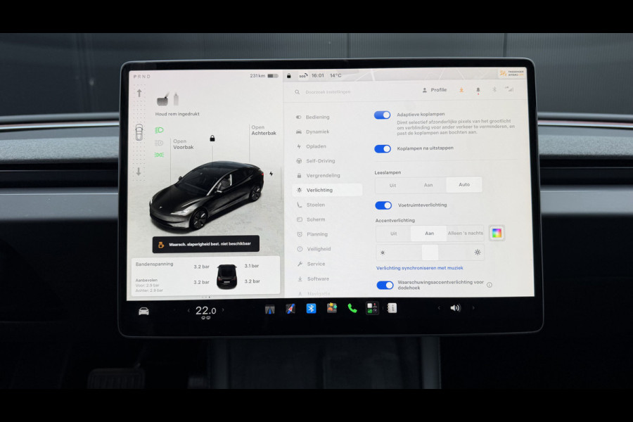 Tesla Model 3 RWD 60 kWh Pano Leer Stoelverw + Ventilatie Adap.Cruise Self-Drive Mogelijkheid Orig.NL!