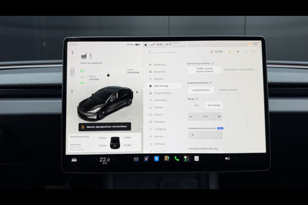 Tesla Model 3 RWD 60 kWh Pano Leer Stoelverw + Ventilatie Adap.Cruise Self-Drive Mogelijkheid Orig.NL!
