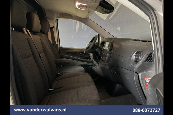 Mercedes-Benz Vito 114 CDI 136pk L2H1 Euro6 Airco | Camera | LED | Trekhaak | Cruisecontrol | Stoelverwarming Parkeersensoren, Bijrijdersbank