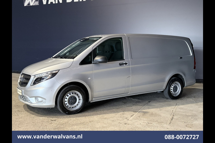 Mercedes-Benz Vito 114 CDI 136pk L2H1 Euro6 Airco | Camera | LED | Trekhaak | Cruisecontrol | Stoelverwarming Parkeersensoren, Bijrijdersbank