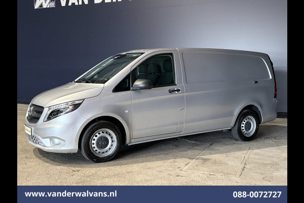 Mercedes-Benz Vito 114 CDI 136pk L2H1 Euro6 Airco | Camera | LED | Trekhaak | Cruisecontrol | Stoelverwarming Parkeersensoren, Bijrijdersbank