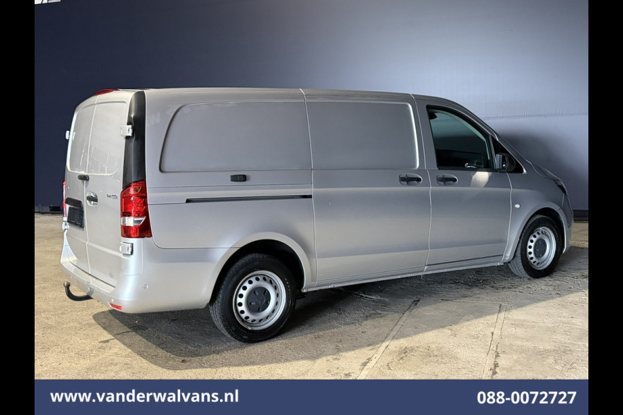 Mercedes-Benz Vito 114 CDI 136pk L2H1 Euro6 Airco | Camera | LED | Trekhaak | Cruisecontrol | Stoelverwarming Parkeersensoren, Bijrijdersbank