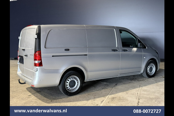 Mercedes-Benz Vito 114 CDI 136pk L2H1 Euro6 Airco | Camera | LED | Trekhaak | Cruisecontrol | Stoelverwarming Parkeersensoren, Bijrijdersbank